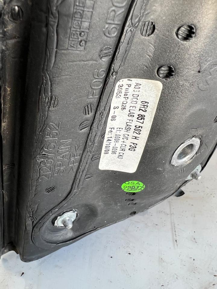 VW Polo 6r Außenspiegel Spiegel Rechts LP3G – Bild 5