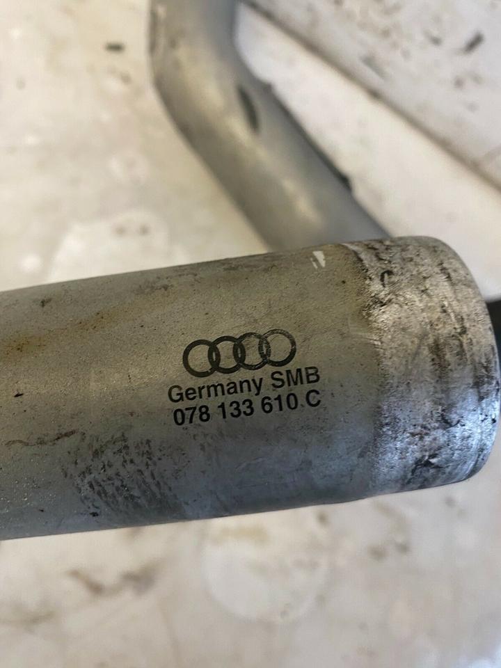 Audi A6 Ladeluftrohr Druckrohre Ansaugrohr 078133610 – Bild 6