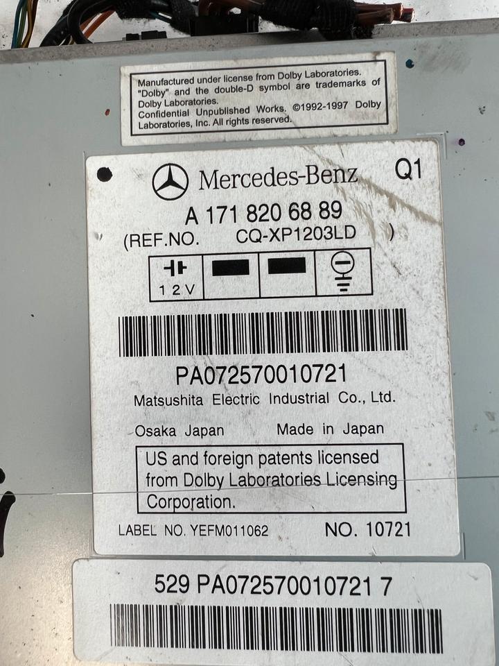 Mercedes SLK A171 Display Bildschirm A1718206889 – Bild 6