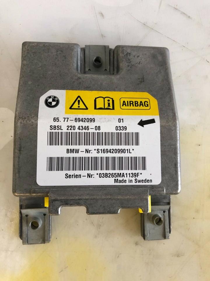 BMW 5et E60 E61 Airbag Steuergerät 6942099 – Bild 2