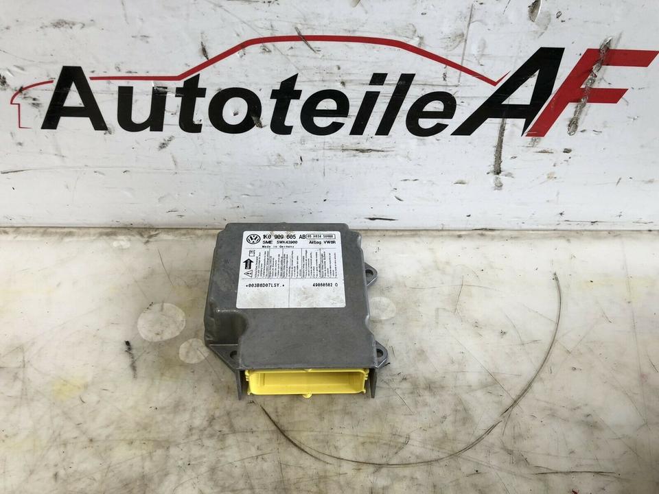 VW Golf 5 V Airbag Steuergerät Airbagsteuergerät 1K0909605AB