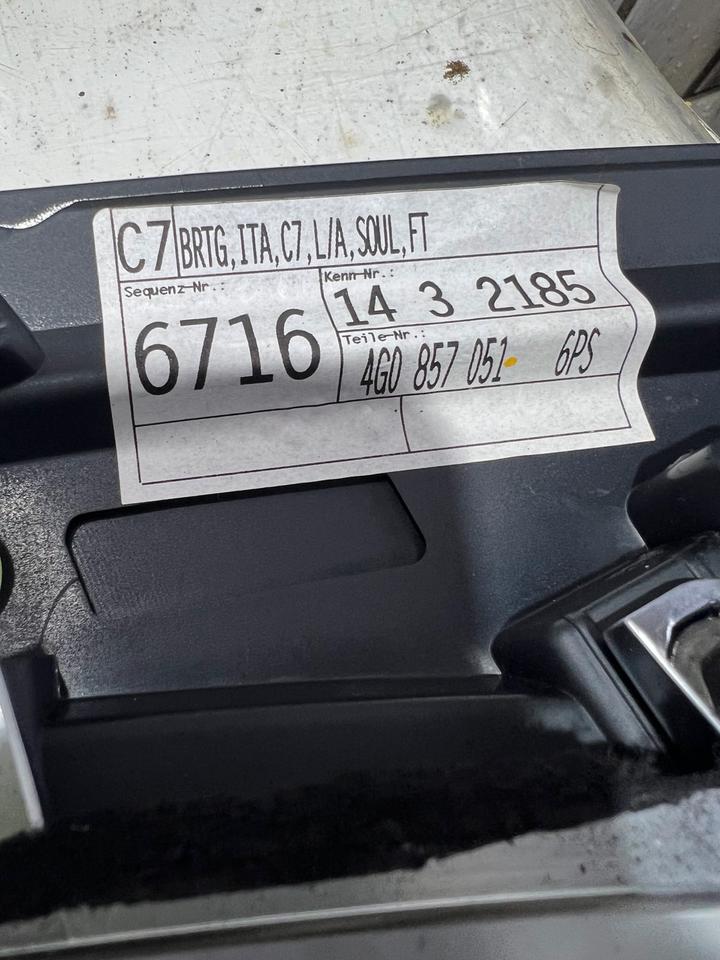 Audi A6 4G Armaturenbrett Fensterbrüstung Verkleidung 4G0857051 – Bild 9