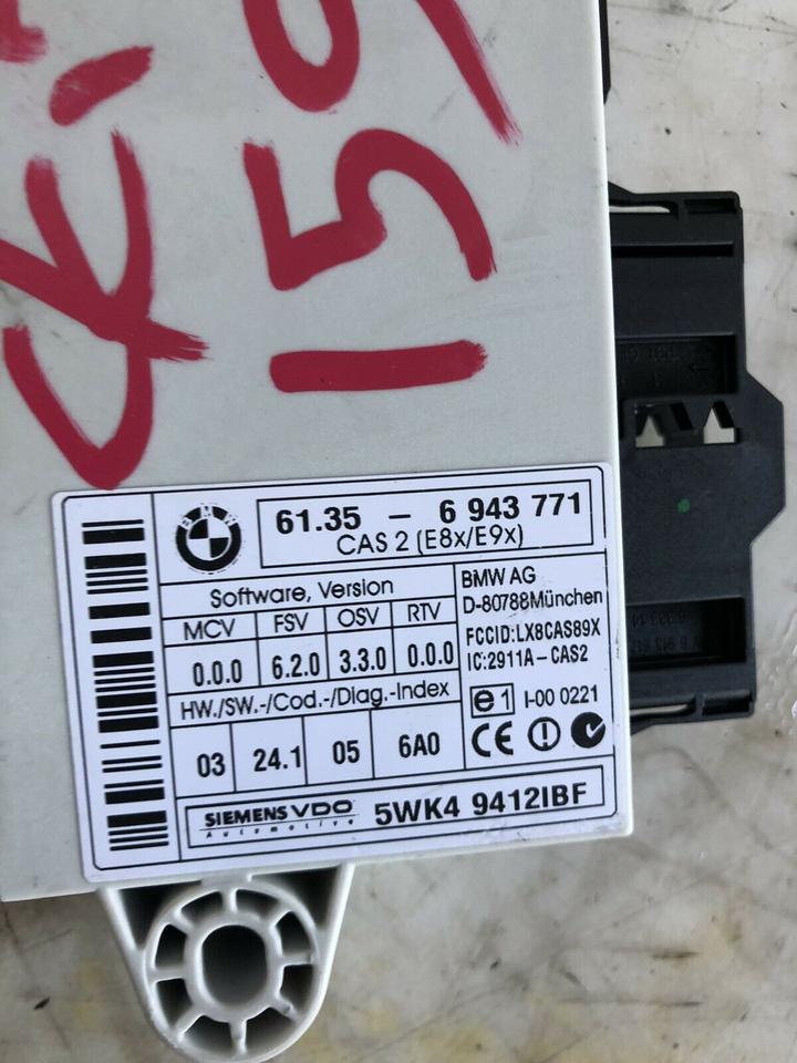 Bmw 1er 3er E87 E90 129PS N46 Motorsteuergerät 7552176 – Bild 5