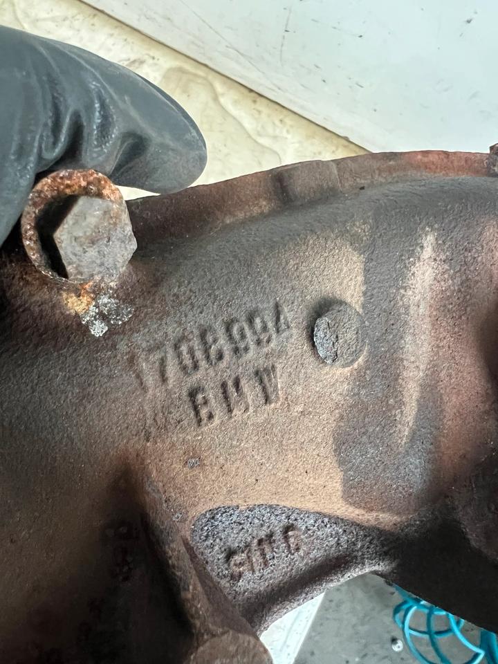 BMW 8er E31 Abgaskrümmer Krümmer V12 Motor 1708984 – Bild 12