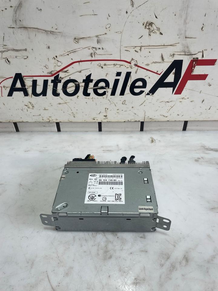 Peugeot 308 II Radio Steuergerät Empfangseinheit 9810474980