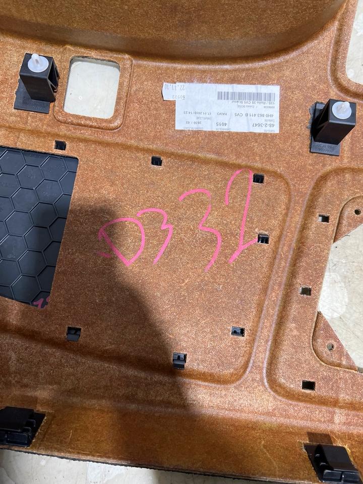 Audi A8 4H Verkleidung Abdeckung Hutablage Hinten 4H0863411B – Bild 7