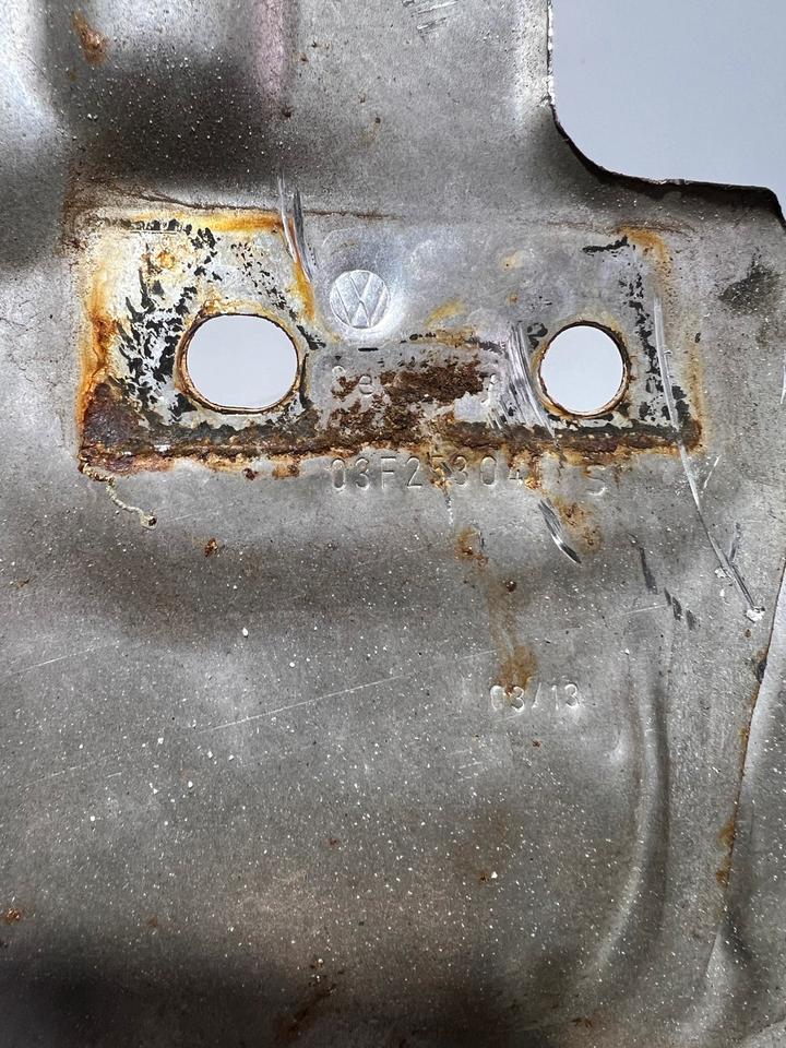 VW Golf 6 Touran Sharan Hitzeschutz Schutz Krümmer 03F253041S – Bild 7