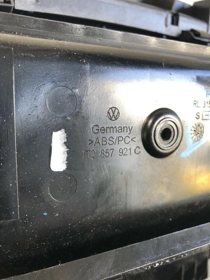 VW Touran Ablagefach Luftdüse Mitte Mittelkonsole 1T2857921C – Bild 6