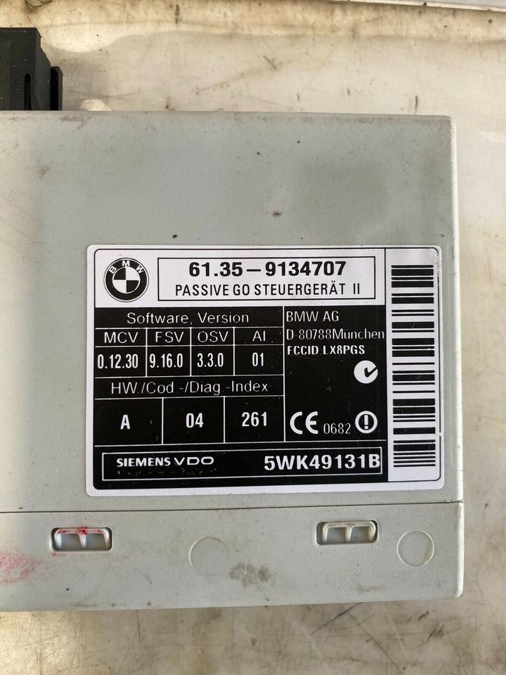 BMW 5er E60 E61 X5 LCI Komfortzugang Steuergerät 9134707 – Bild 2