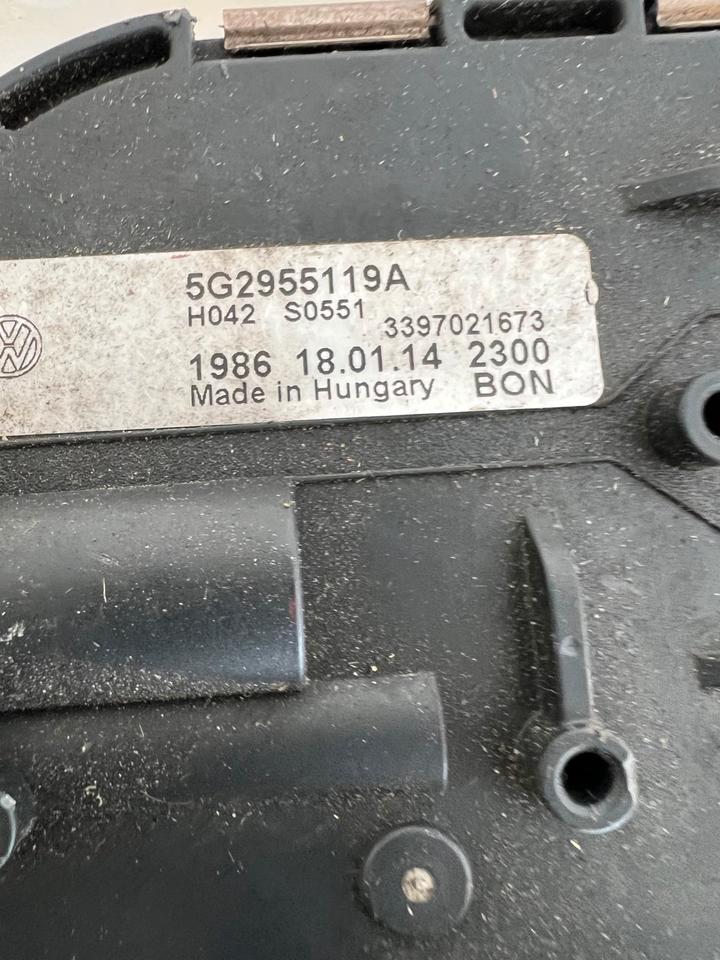 VW Golf 7 VII Scheibenwischer Wischermotor 5G2955119A – Bild 5