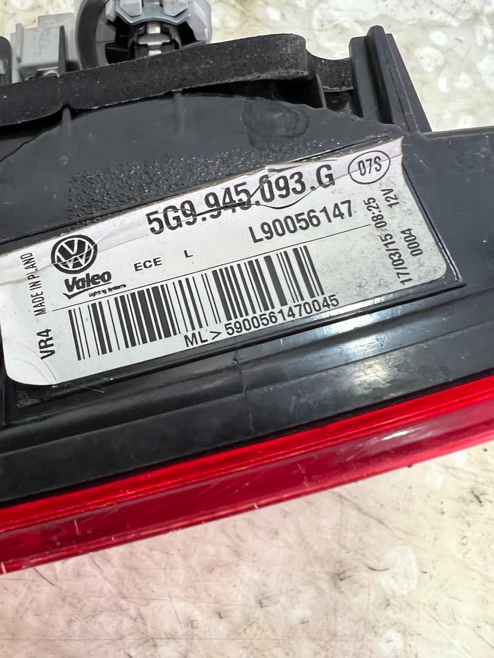 VW Golf 7 VII Rückleuchte Heckleuchte Hinten Links Rechts – Bild 15