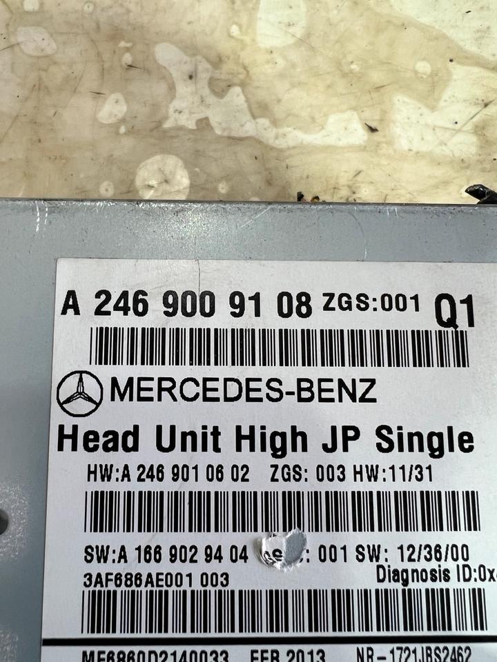 Mercedes B-Klasse W246 Navigation Navi Headunit A2469009108 – Bild 7