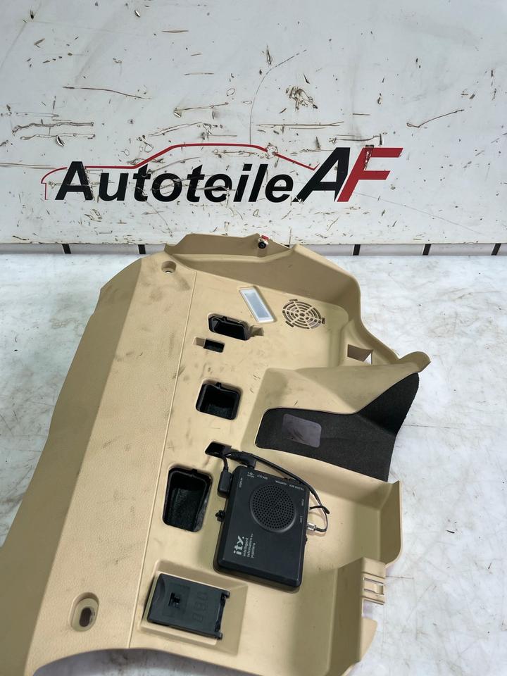 BMW 7er F01 F02 Verkleidung Fußraum Abdeckung 9160357