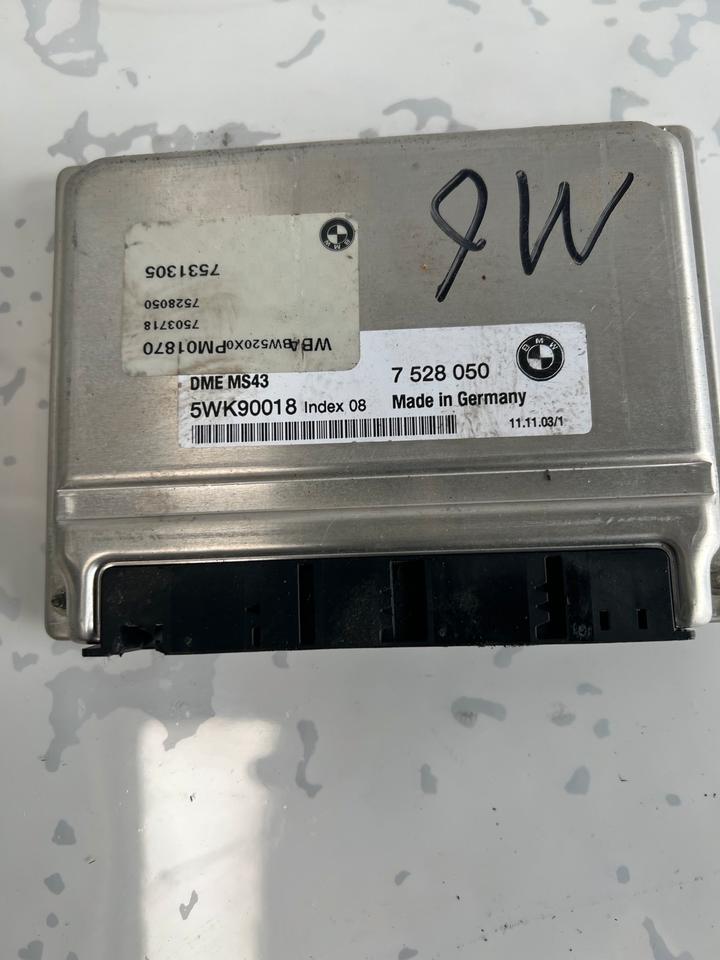 BMW 5er E39 Motorsteuergerät Steuergerät 7528050 – Bild 2