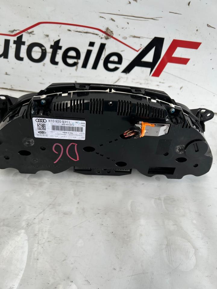 Audi A5 8T Tacho Tachometer Kombiinstrument 8T0920931L – Bild 6