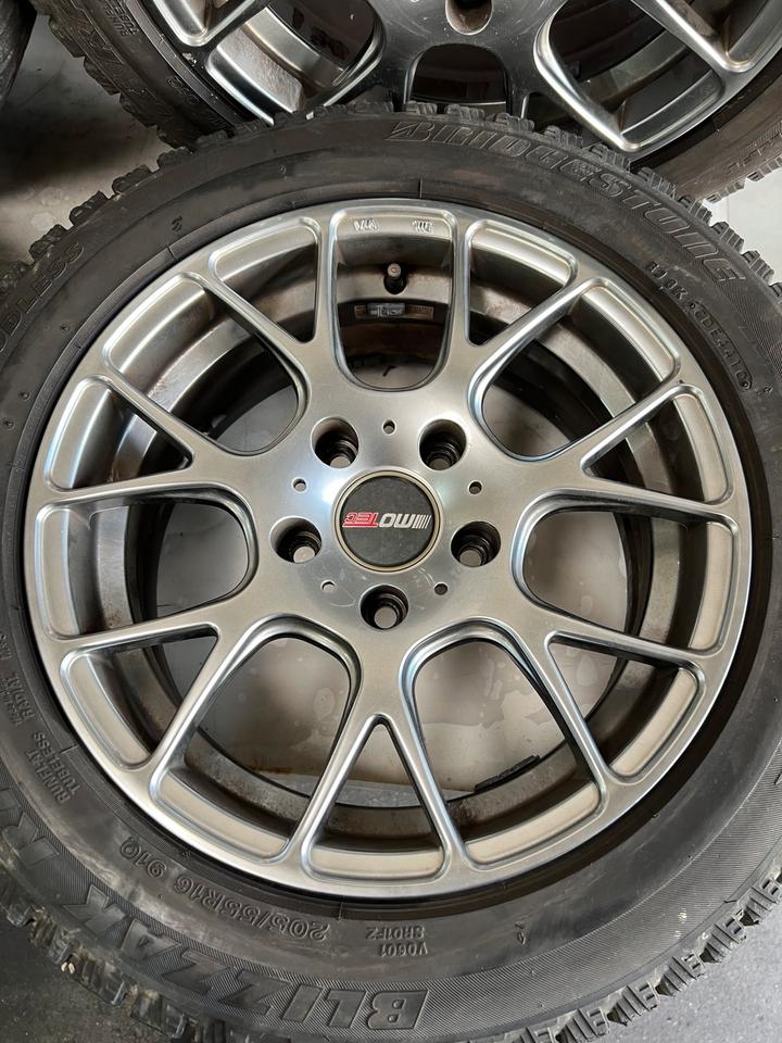 Audi TT 8J MoTec Felgen Reifen Runflat 205/55R16 7.0Jx16 – Bild 3