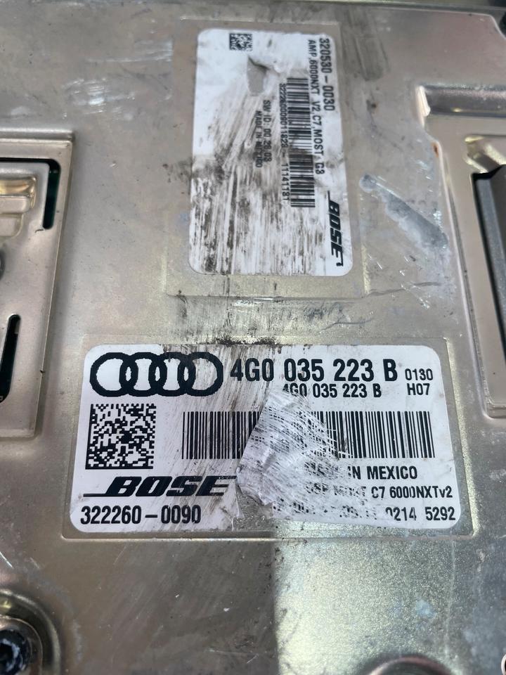 Audi A3 8V Bose Verstärker Soundsystem 4G0035223B – Bild 3