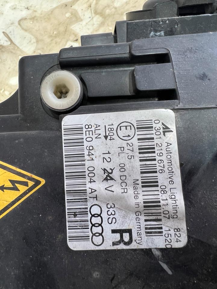 Audi A4 B7 8E Xenonscheinwerfer Scheinwerfer Vorne Rechts Links – Bild 7