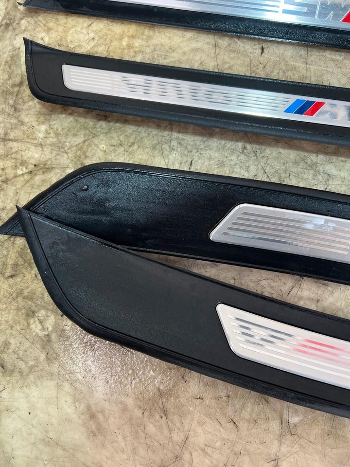BMW 5er F10 M5 Türleisten Einstiegsleisten Blenden Vorne-Hinten – Bild 4