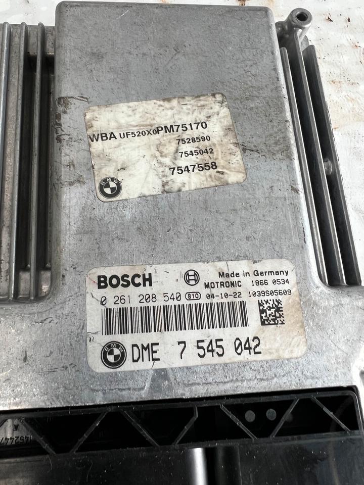 BMW 1er E82 Motorsteuergerät Steuergerät 7545042 – Bild 3