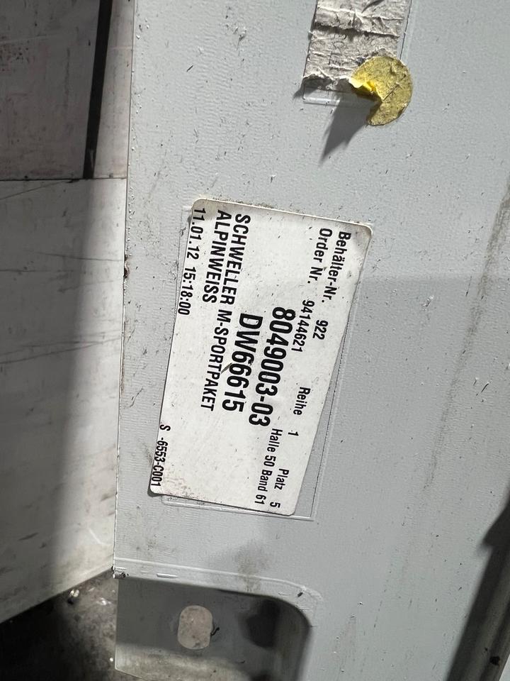 BMW 5er F10 F11 M-Paket Seitenschweller Schweller Links 300 – Bild 8