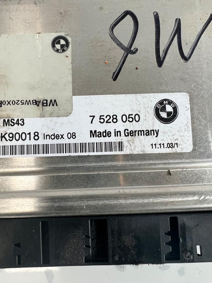 BMW 5er E39 Motorsteuergerät Steuergerät 7528050 – Bild 3