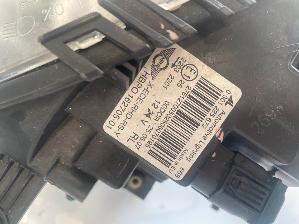 Mini Cooper R55 R56 R57 Xenonscheinwerfer Scheinwerfer Vorne – Bild 9