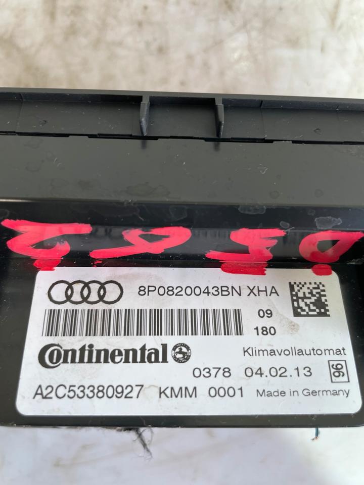 Audi A3 8P Sitzheizung Klimabedienteil Bedienteil 8P0820043BN – Bild 7