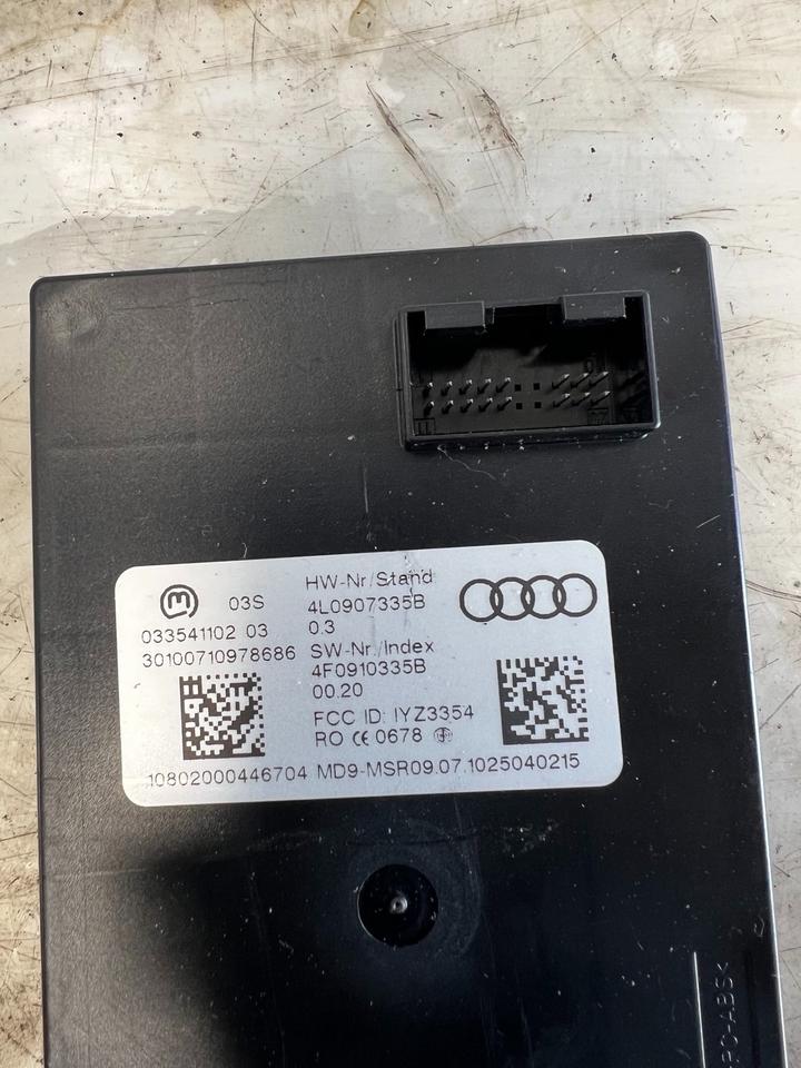 Audi Q7 4L Keyless Kessy Steuergerät 4L0907335B – Bild 3