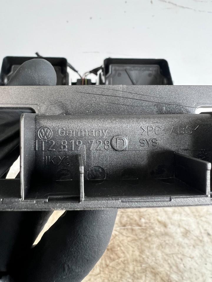 VW Touran Mittelkonsole Lütfdüse Düse Mitte 1T2819728D – Bild 5