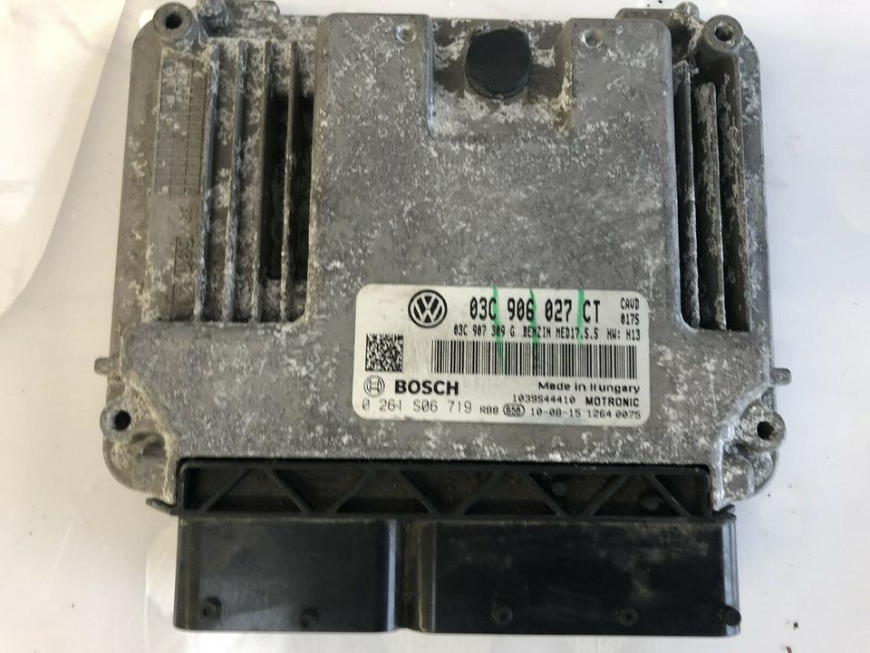 VW Golf 6 1.4 TSI 160 PS Motorsteuergerät Steuergerät 03C906027CT – Bild 3