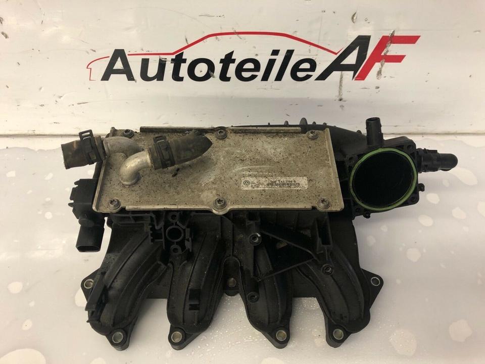VW Audi Polo 6R A1 1.2 TSI CBZ Ansaugbrücke 03F129711