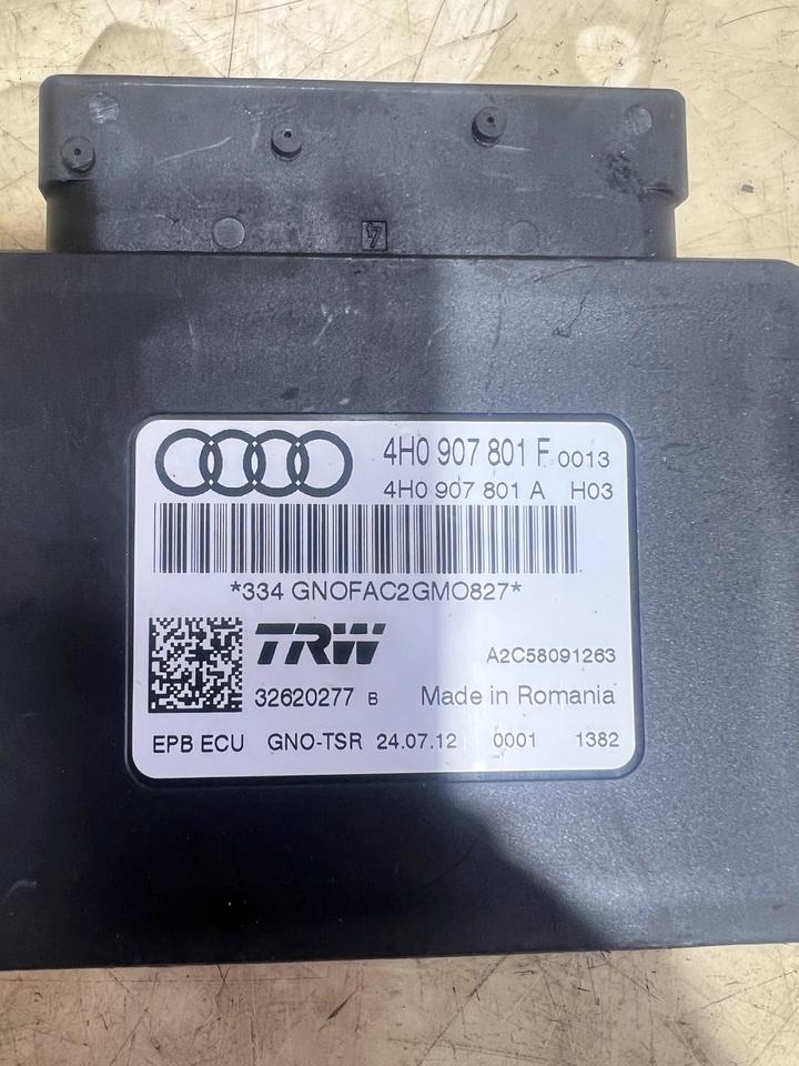 Audi A6 A8 4G Steuergerät Parkbremse Feststellbremse 4H0907801F – Bild 2