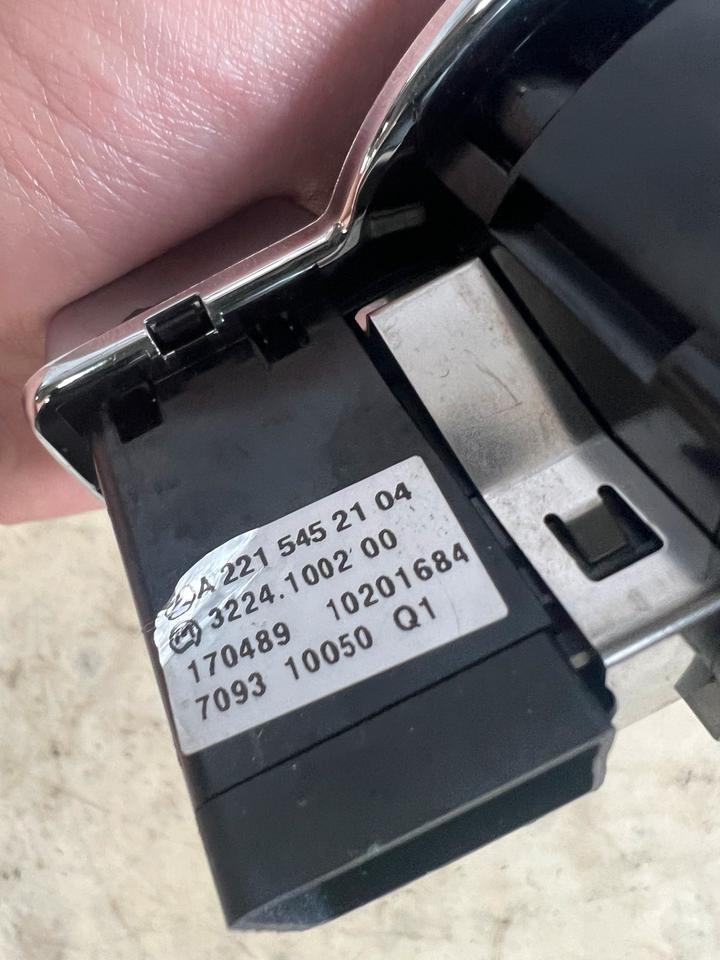 Mercedes S-Klasse W221 Lichtschalter Schalter A2215452104 – Bild 4