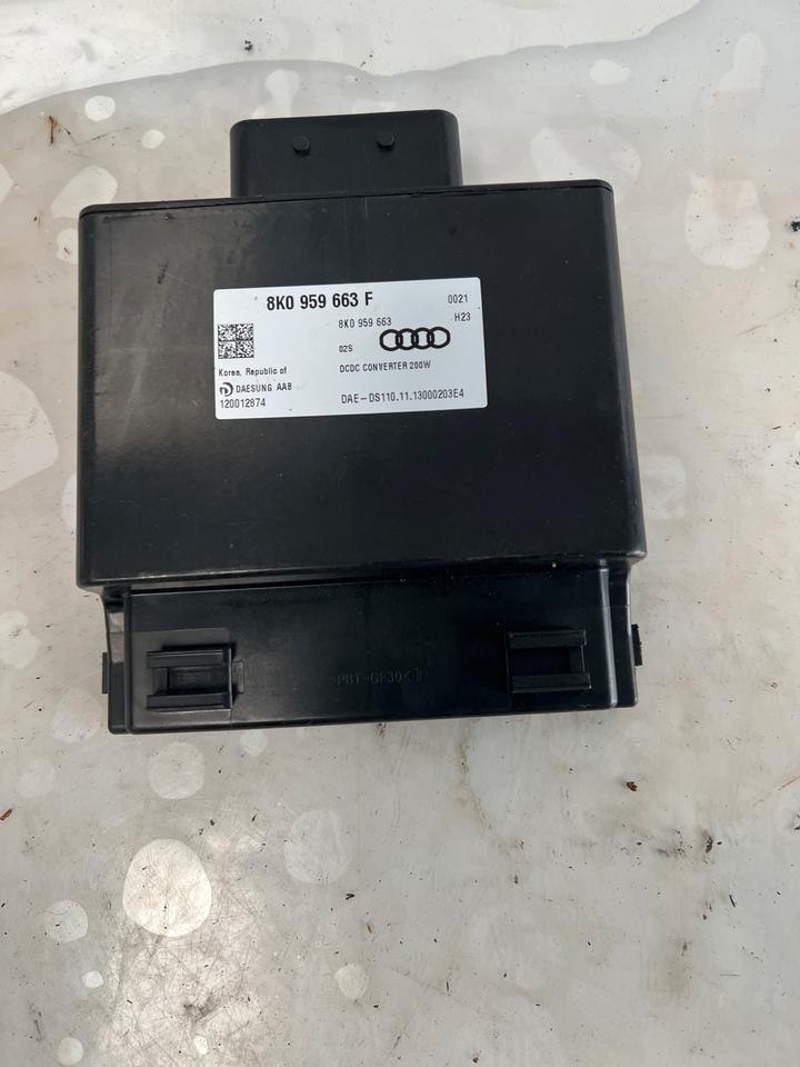 Audi A4 B8 8K Steuergerät Spannungswandler 8K0959663F – Bild 2