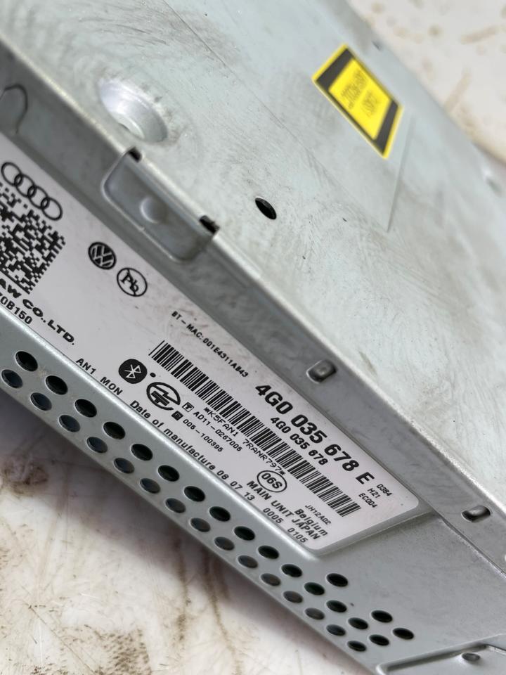 Audi A6 4G Radio Steuergerät Navigationsystem 4G0035678E – Bild 7