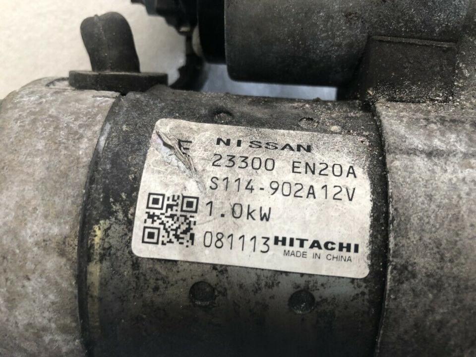 Nissan Qashqai X-Trail Tiida Juke Anlasser 23300EN20A – Bild 5