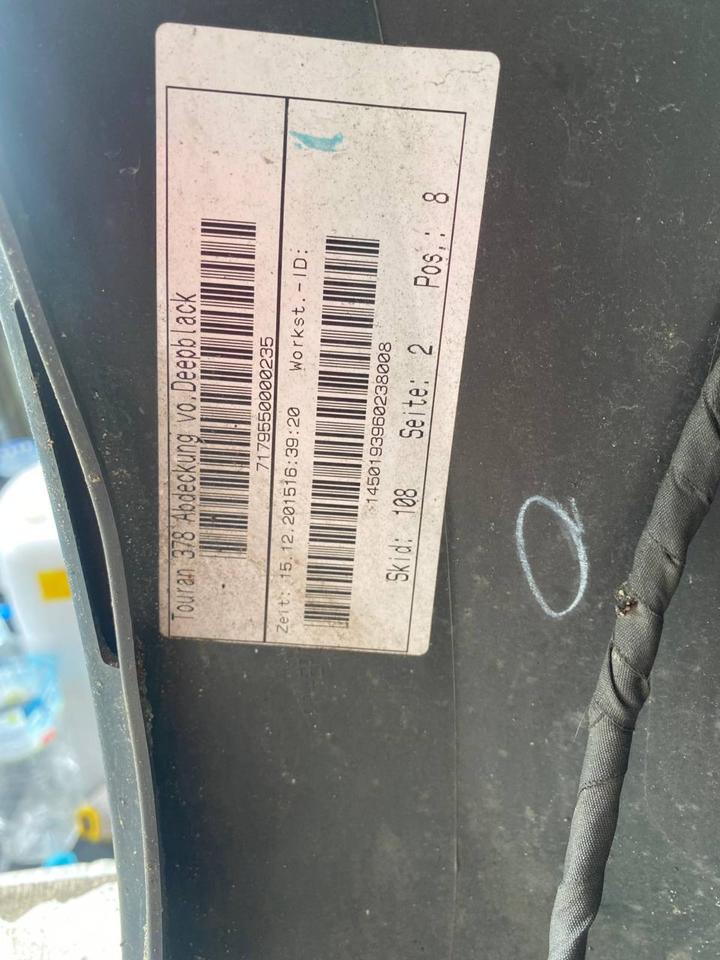 VW Touran 5T1 Stoßstange Frontschürze Vorne LC9X – Bild 12