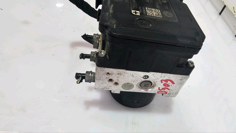 VW Audi Golf 6 A3 8P ABS Steuergerät Hydraulikblock 1K0907379BM – Bild 6