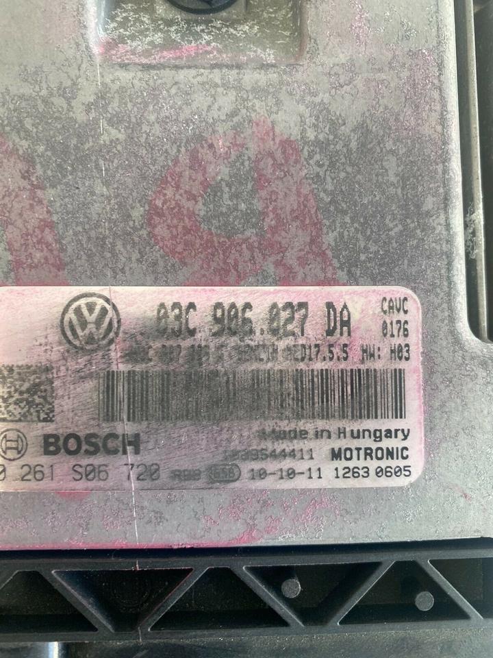 VW Touran 1.4 TSI 140 PS Motorsteuergerät Steuergerät 03C906027DA – Bild 3