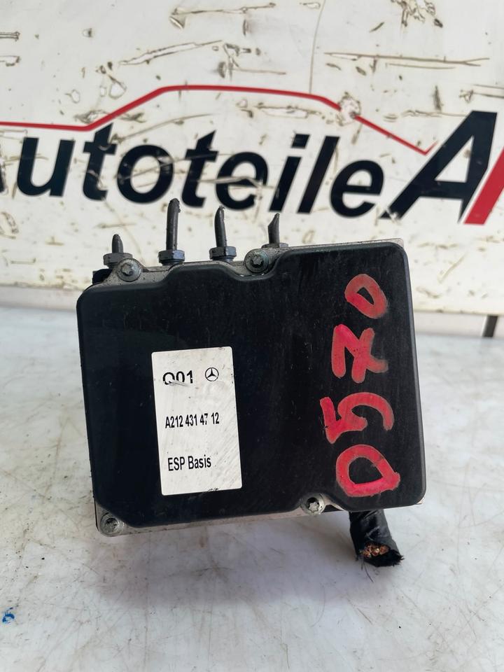 Mercedes E Klasse W212 S212 ABS Block Hydraulikblock A2124314712 – Bild 2
