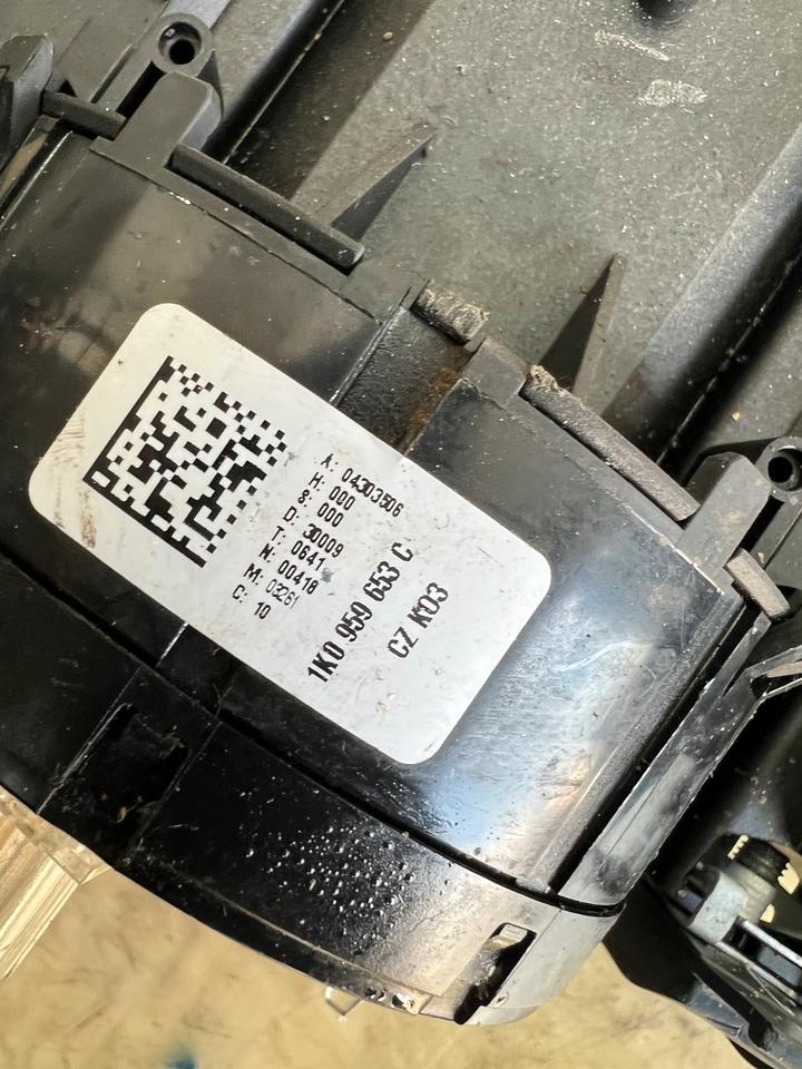 VW Golf 5 V Schleifring Lenkstockschalter Kombischalter 1K0959653 – Bild 6