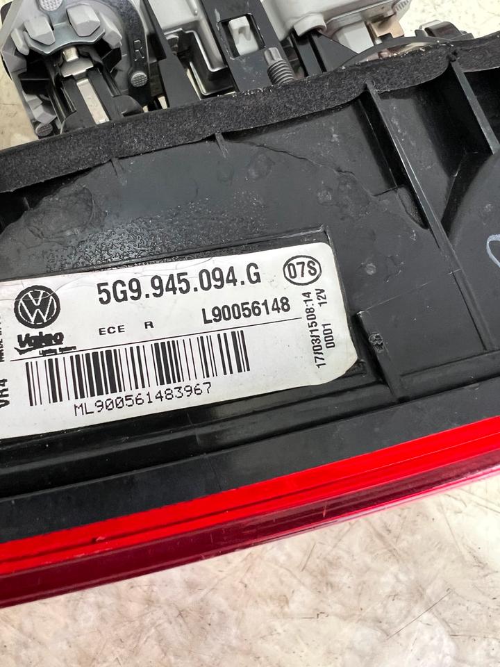 VW Golf 7 VII Rückleuchte Heckleuchte Hinten Links Rechts – Bild 8