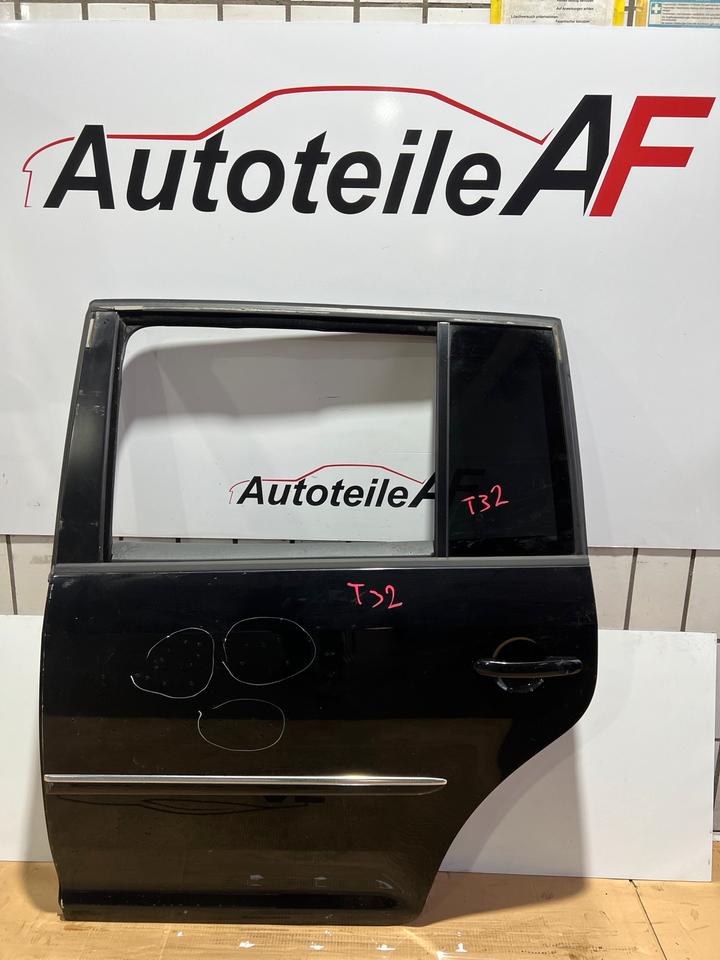 VW Touran 1T2 1T3 Tür Hinten Links Komplett LC9X