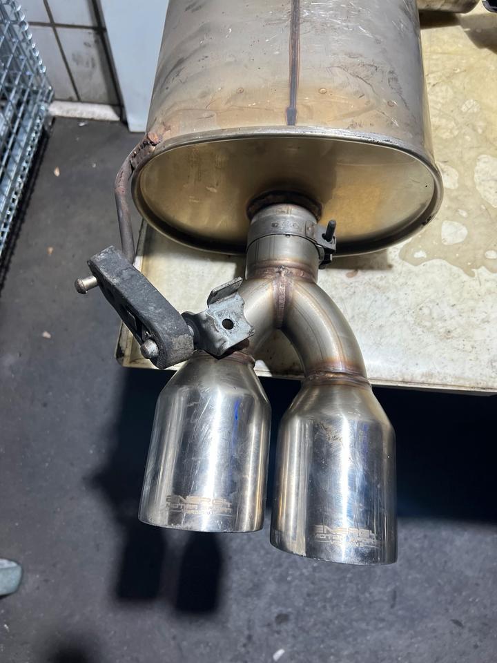 BMW 5er E60 E61 Auspuff Sportauspuff Endschalldämpfer – Bild 5