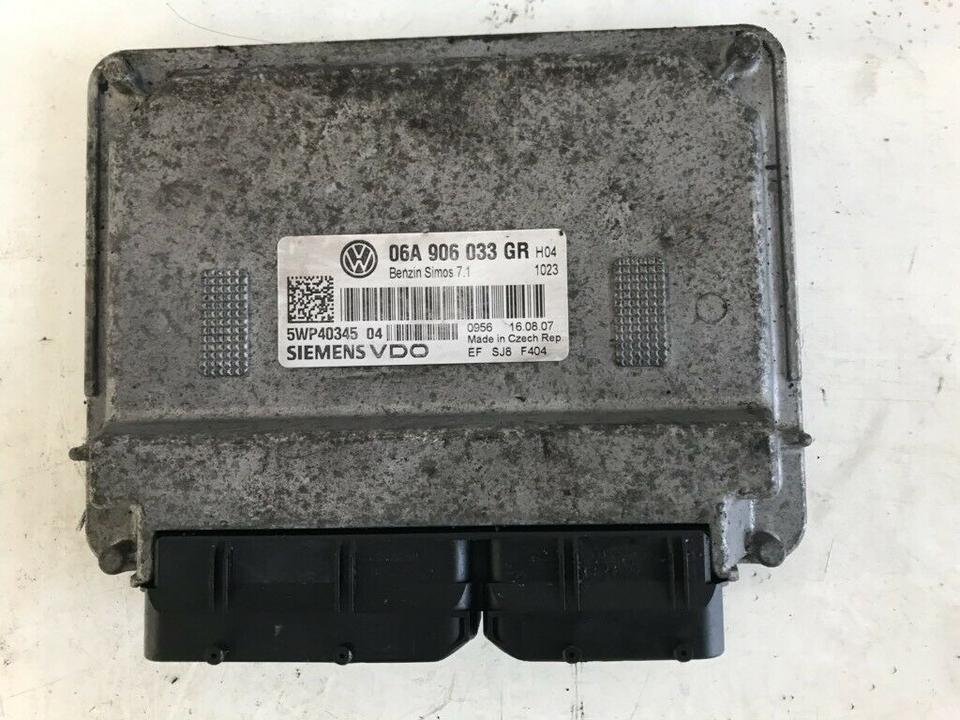 VW Audi Motorsteuergerät Steuergerät Golf Polo A3 8P 06A906033GR – Bild 2