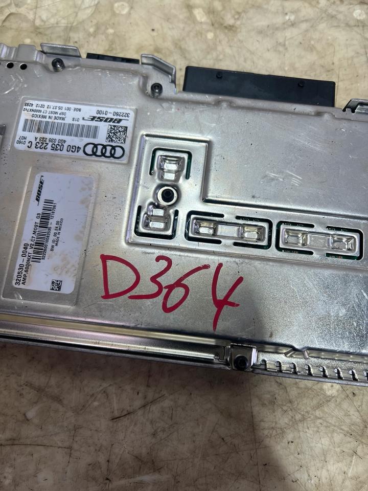 Audi A6 4G C7 BOSE Verstärker Endstufe Sound System 4G0035223C – Bild 4