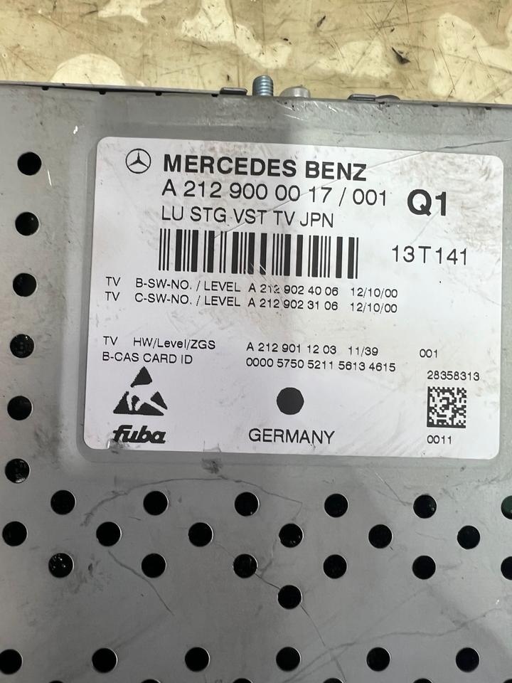 Mercedes W212 Steuergerät Multimedia Digital-Radio A21290000017 – Bild 3