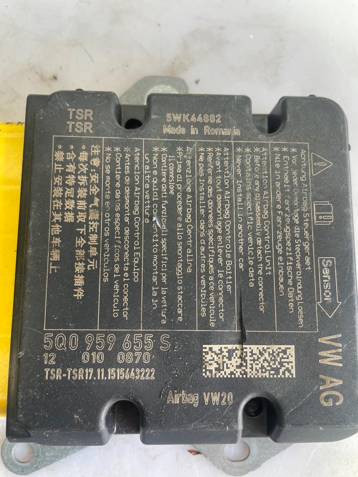 Audi A3 8V Steuergerät Airbagsteuergerät Modul 5Q0959655S – Bild 3