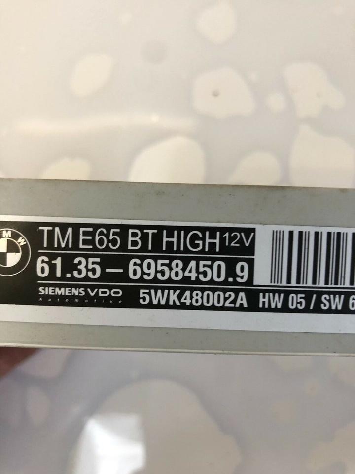 BMW 7er E65 E66 Türsteuergerät vorne rechts 61356958459 – Bild 2